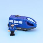 Mrsivdi Rc Elektrikli Küçük Tren Oyuncak Seti Uzaktan Kumanda ile Bağlantılı Ahşap Demiryolu Rayı Tren Döküm Oyuncak Ilginç Oyuncaklar Çocuk Için (Yurt Dışından) - Yok