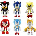 Mrsivdi Sonic 6 Stilleri Gölge Peluş Oyuncak 30 cm Amy Rose'un Kuyrukları Peluş Bebek Sevimli Yumuşak Dolması Peluş Bebek Doğum Günü Si Çocuklar Için (Yurt Dışından) - Yok