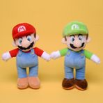 Mrsivdi Süper Mario Bros Luigi Peluş Bebek Anime Çevre Birimleri Oyun Figürleri Dekorasyon Çocuk Yumuşak Doldurulmuş Oyuncaklar (Yurt Dışından) - Yok
