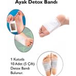 Mrt Bilişim Detoks Ayak Bandı 10 Adet Toksin Atıcı Ayak Sağlığı Yorgunluk Bandı Detox Bandı 5 Çift