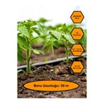 MRT PLASTİK 16 mm ÇAPLI, DAMLAMA HORTUMU, SULAMA BORUSU (DELİKSİZ) 50 metre
