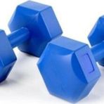 Mrt Plastik 2x2 kg Mavi Dambıl Set