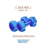 Mrt Sport Köşeli Dambıl Ağırlık Seti Fitness Vücut Geliştirme Aleti