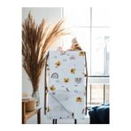 Mrvhome Pamuk Pazen Bebek Battaniyesi 75×100 – Kundak & Puset Örtüsü (Teddy Bear)