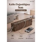 MRX -ORG Priz Organizer | Kablo Düzenleyici Kutu & Kablo Gizleyici, Dekoratif