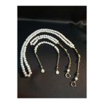 MRYart Beyaz Plastik İnci 99 luk 33 lük ve Zaza Tesbih Set