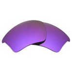 Mryok+ Oakley Yarım Ceket 2.0 XL OO9154 için Polarize Yedek Lensler - Plazma Mor