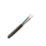 Ms 2 x 0.75 Cca Ttr Siyah Renk Kablo 100 Metre