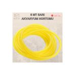 MS AKVARYUM CANLILARI ÜRETİM VE TEDARİK TESİSİ SARI AKVARYUM HORTUMU 5MT KALİTELİ