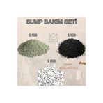 MS AKVARYUM CANLILARI ÜRETİM VE TEDARİK TESİSİ SUMP BAKIM SETİ 1KG ZEOLİT - 1KG AKTİF KARBON - 1KG SERAMİK HALKA YANINDA KESE HEDİYELİ