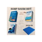 MS AKVARYUM CANLILARI ÜRETİM VE TEDARİK TESİSİ SUMP BAKIM SETİ 4'Ü BİR ARADA SET KESE HEDİYELİ AKTİF KARBON - ZEOLİT - SERAMİK - SÜNGER