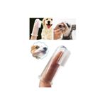 Ms. Iron Evcil Hayvan Kedi Köpek Parmağa Takılan Diş Kaşıma Fırçası 2 adet