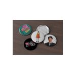 Ms Major Selection 4 Adet Squid Game Rozet Squid Game Over, Doll, The Salesman Rozet Seti