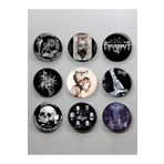 Ms Major Selection 9 Adet Psychonaut 4 Temalı Rozet 44 Mm