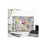 Ms Major Selection Bullet Journal - Ajanda - Planner - Defter - Laptop Etiket Sticker Seti Mini 57 Adet P2