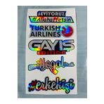 Ms Major Selection Hologram Araba Ve Motosiklet Sticker Araba Cam Yazı Hologram Sticker