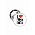 Ms Major Selection I Love Punk Rock Buton Rozet