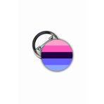 Ms Major Selection Omnisexual Pride Flag Buton Rozet