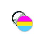 Ms Major Selection Pansexual Pride Flag Buton Rozet