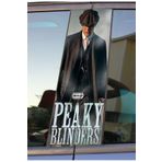 Ms Major Selection Peaky Blinders Shelby Baskılı Araç Kapı Direk Kaplama Folyo Sticker 2'Li (Sağ&Sol)