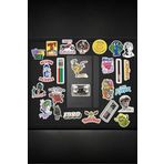 Ms Major Selection Retro Sticker Paketi/Bullet Journal Defter Çıkartma Ajanda Laptop Etiket