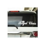 Ms Major Selection Royal Class Yazılı Araba Yazısı Araç Stickeri