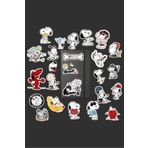 Ms Major Selection Snoopy Sticker Paketi/Bullet Journal Defter Çıkartma Ajanda Laptop Etiket, 76541657484874