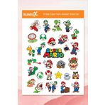 Ms Major Selection Süper Mario Etiket - Ajanda, Defter, Laptop, Telefon, Scrapbook Sticker