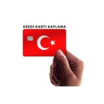 Ms Major Selection Türk Bayrağı Kredi Kartı Kaplama Sticker