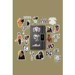 Ms Major Selection Xxxtentacion Sticker Paketi/Bullet Journal Defter Çıkartma Ajanda Laptop Etiket, 8689988557458