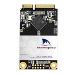mSATA SSD 128 GB SHARKSPEED Plus Dahili Mini SATA SSD Sürücü 3D NAND Katı Hal Sürücüsü Mini PC Dizüstü Bilgisayarlar Tabletler PC için (mSATA 128 GB)