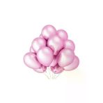 Msda 15 Adet Metalik Pembe Balon - Doğum Günü Konsepti - Parti Malzemeleri - Bride To Be Malzemeleri