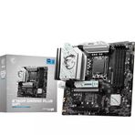 Msı B760m Gaming Plus Wifi Anakart, Matx - 14., 13. Ve 12. Nesil Intel Core İşlemcileri Destekler, Lga 1700 - Ddr5 6800+Mhz/Oc, 1X Pcıe 4.0 X16, 2 X M.2 Gen4, 2.5G Lan, Wi-Fi 6E