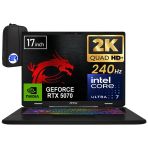 Msi Crosshaır 17 Hx Aı D2xwgkg-018Xtr Intel Core Ultra 7 255Hx 32Gb 1Tb Ssd Rtx5070 17" W11 Pro Qhd+ 240Hz + Elektropasaj Çanta