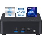 Msı Cubı Nuc Aı 1umg Intel Core Ultra 5 125H 4.5ghz 40GB 512GB SSD Intel Arc Graphics Windows 11 Home Taşınabilir Mini Bilgisayar MSI155005EUH13 + Zettausb