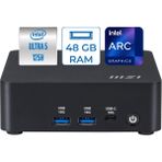 Msı Cubı Nuc Aı 1umg Intel Core Ultra 5 125H 4.5ghz 48GB 2tb SSD Intel Arc Graphics Windows 11 Pro Taşınabilir Mini Bilgisayar MSI155005EUP19 + Zettausb