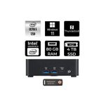 Msı Cubi Nuc Intel Core Ultra 5 125H 80Gb 4Tb Ssd W11H Mini Masaüstü Bilgisayar & Per4 Usb