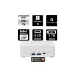 Msı Cubi Nuc Intel Core Ultra 5 125H 8Gb 4Tb Ssd W11P Mini Masaüstü Bilgisayar & Per4 Usb