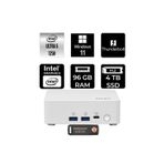 Msı Cubi Nuc Intel Core Ultra 5 125H 96Gb 4Tb Ssd W11H Mini Masaüstü Bilgisayar & Per4 Usb
