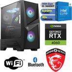 MSI Gaming Pc Ddr5 – Rtx 4060 8gb – Intel I5 14600KF– 32GB Ddr5 Ram – 1 Tb M.2 SSD – Sıvı Sogutmalı - Windows 11 Pro Masaüstü Bilgisayar - İ51460-4060