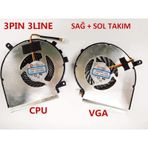 MSI GE62 6QF Sağ Fan