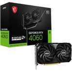 MSI GeForce RTX 4060 Ventus 2X Black 8G OC 8GB GDDR6 Ekran Kartı