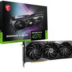 MSI GeForce RTX 4070 Gaming X Slim 12G 12GB GDDR6X Ekran Kartı