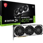 MSI GeForce RTX 4070 Super Ventus 3X 12G OC 12GB GDRR6X Ekran Kartı