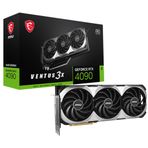 MSI GeForce RTX 4090 Ventus 3X E 24G OC 24GB GDDR6X Ekran Kartı