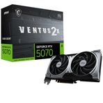 MSI GeForce RTX 5070 12G Ventus 2X OC 12GB GDDR7 Ekran Kartı