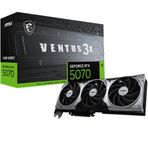 MSI GeForce RTX 5070 12G VENTUS 3X 12GB GDDR7 Ekran Kartı