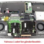MSI GT72VR 6RD-092TR Sol Fan