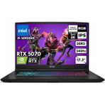 Msı Katana 17 I9-14900HX 40-Gbddr5 1 Tbssd RTX5070 (8gb-Gddr7) 17.3" 2k Qhd 240Hz Windows 11 Home B14WGK-048XTRHMF42 - 40 GB