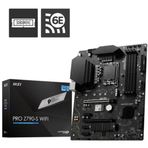 MSI LGA1700 MB PRO Z790-S WIFI INTEL Z790 DDR5 6600 OC 2XM2 4XSATA HDMI DP WIFI 6E 2.5 Gbps LAN ATX Anakart